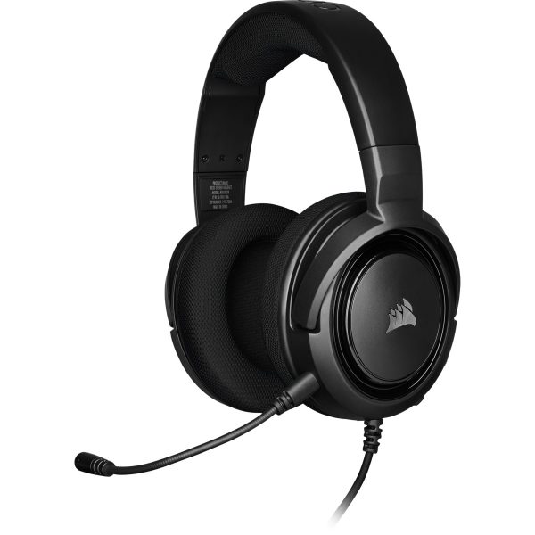 CORSAIR HS35 Casque Gaming stéréo - Carbone - Reconditionné et Garanti 1 an par CORSAIR - CA-9011195-WW/RF