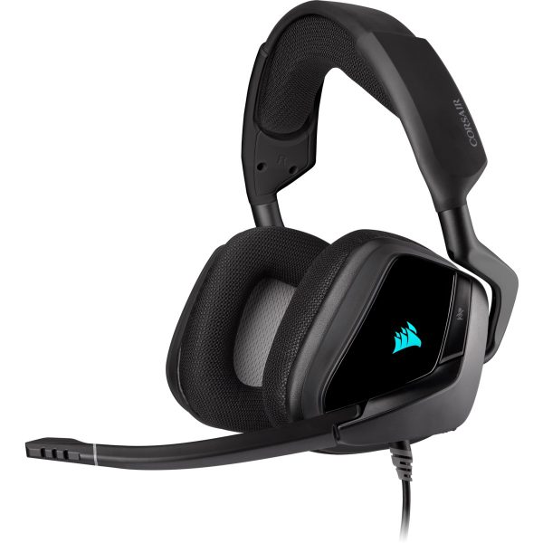 CORSAIR VOID ELITE RGB Casque Gaming USB surround 7.1 - Carbone - Reconditionné et Garanti 1 an par CORSAIR - CA-9011203-EU/RF