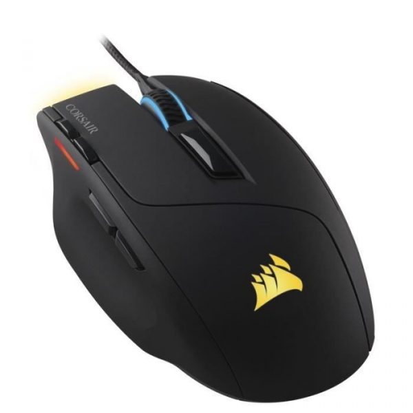 CORSAIR Souris Gaming Optique SABRE RGB 10000 DPI – Black - noir - CH-9303011-WW/RF - Reconditionné et Garanti 1 an par CORSAIR
