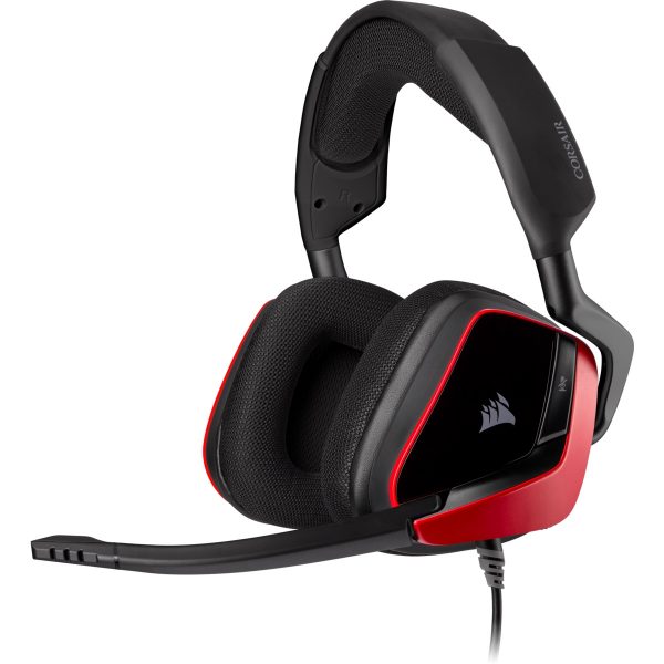 CORSAIR VOID ELITE SURROUND Premium Gaming 7.1 Surround Sound — Cherry - Reconditionné par le fabricant - CA-9011206-EU-RF