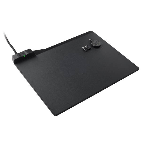 Tapis de souris CORSAIR à recharge sans fil Qi® MM1000 - Reconditionné par le fabricant - CH-9440022-WW