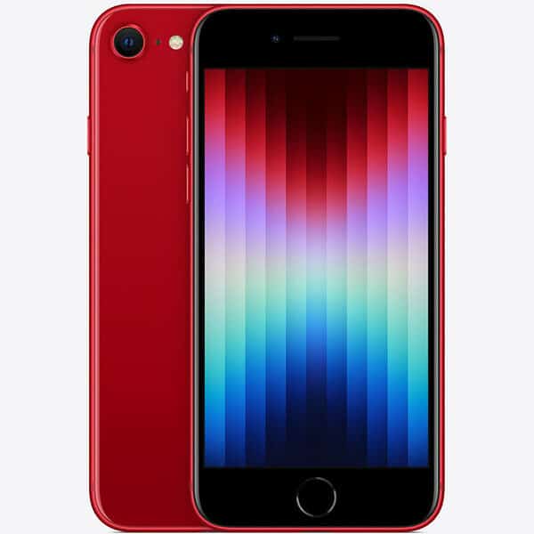 iPhone SE 128Go 2022 Rouge - Reconditionné par le fabricant - Garanti 1 an par FactoREFURB