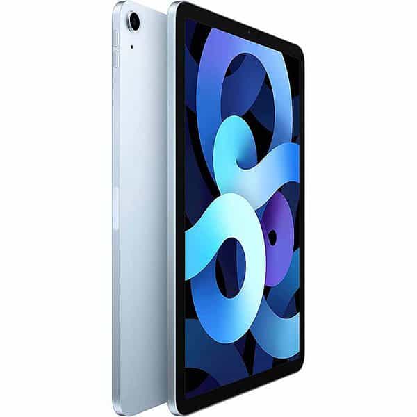 iPad Air 4 Wifi 64Go Bleu ciel (2020) - J307 - Reconditionné par le fabricant - Garanti 1 an par FactoREFURB
