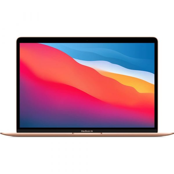Macbook Air 13" Puce Puce Apple M1 (8 coeurs) 16Go 512Go SSD Or - Garanti 1 an par Apple - Éligible AppleCare - Reconditionné par le fabricant
