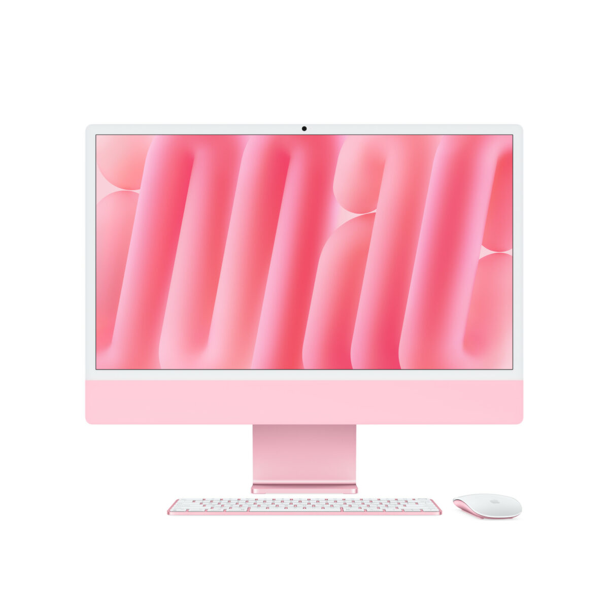 iMac 24" Apple M4 10 cœurs CPU / 10 cœurs GPU 512 Go SSD 24 Go Rose – G1K67F/A – Reconditionné par le fabricant - Garantie 1 an – Image 1
