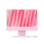 iMac 24" Apple M4 10 cœurs CPU / 10 cœurs GPU 512 Go SSD 24 Go Rose – G1K67F/A – Reconditionné par le fabricant - Garantie 1 an